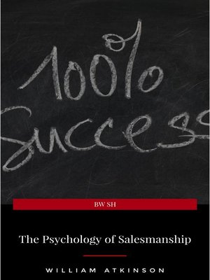 cover image of The Psychology of Salesmanship